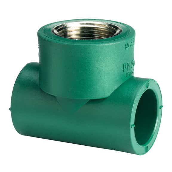 TEE RH ø 25 × 1/2 "AS"  (4)