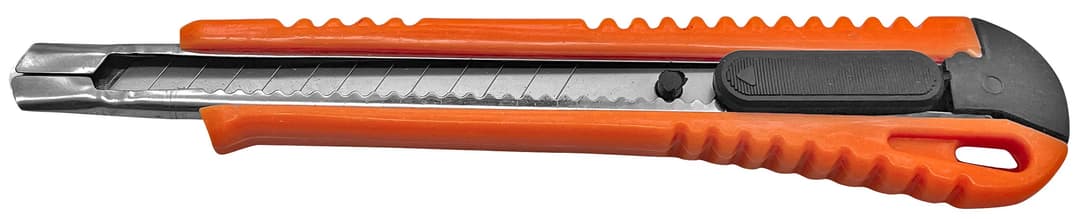 CUTTER RETRACTIL 9 mm C/1 HOJA "KLOSS TOOLS"  *100*
