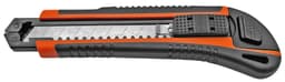 CUTTER RETRACTIL SOFT GRIP 18 mm C/5 HOJAS, "KLOSS TOOLS"  *50*