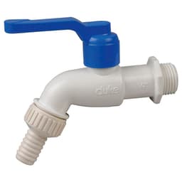 CANILLA ESF. PVC PALANCA ø 1/2 "DUKE"  *60*