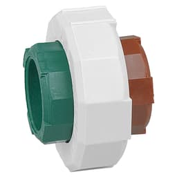 UNION DOBLE RH PLAST. ø 32 x 1", "KLOSS FUSION"