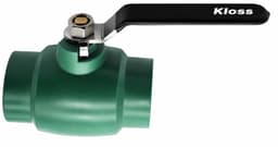 LLAVE ESF. C/PALANCA METALICA ø 20 "KLOSS FUSION"