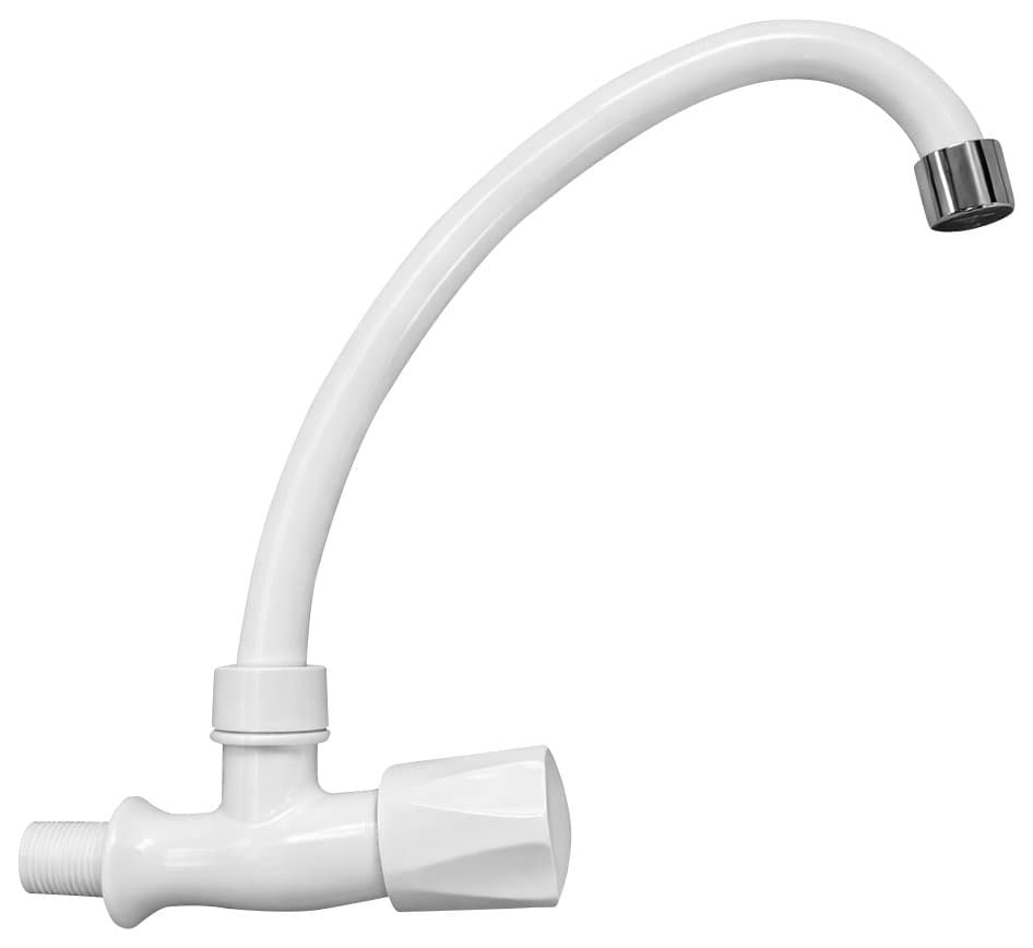 CANILLA PARED 1 AGUA PLAST. BCA "J" VOL. TRIANG. "KLOSS"  *10*