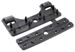 PLAQUETA 8 DIENTES x 90 mm NEGRA "KLOSS"  (50)
