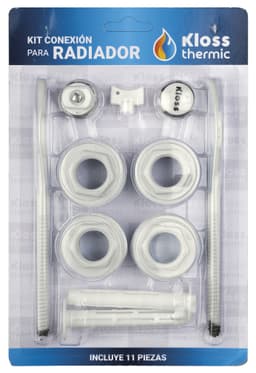 KIT CONEXION RADIADOR, 11 PZAS "KLOSS THERMIC"