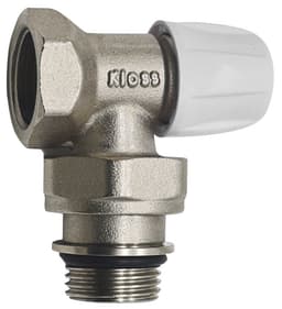 KIT LLAVE Y DETENTOR BRONCE A CODO ø 1/2 "KLOSS THERMIC"