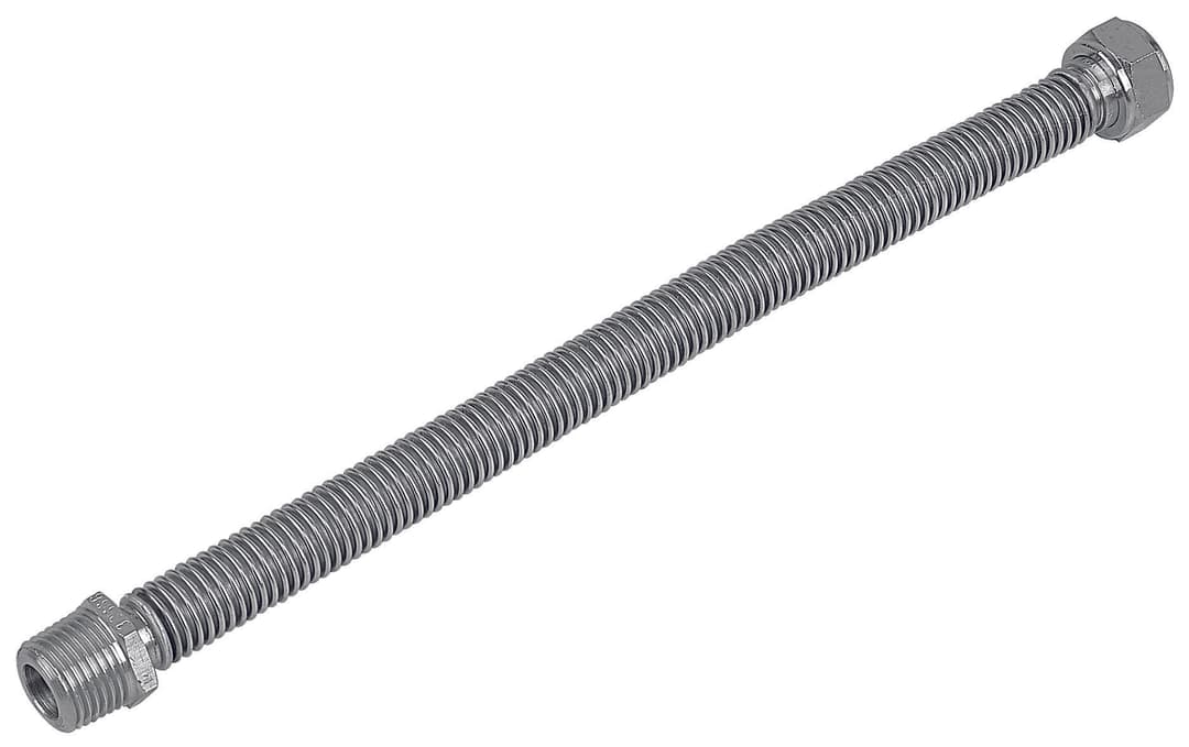 FLEXIBLE ACERO APROB. GAS ø 1/2 × 30  "DINATECNICA"