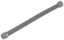 FLEXIBLE ACERO APROB. GAS ø 1/2 × 75  "DINATECNICA"