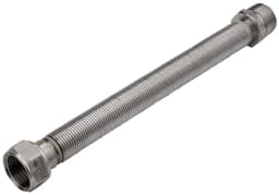 FLEXIBLE ACERO APROB. GAS ø 1/2 × 20-42  "DINATECNICA"