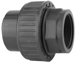 UNION DOBLE PVC GRIS RH ø 40 x 1 1/4 "KLOSS"