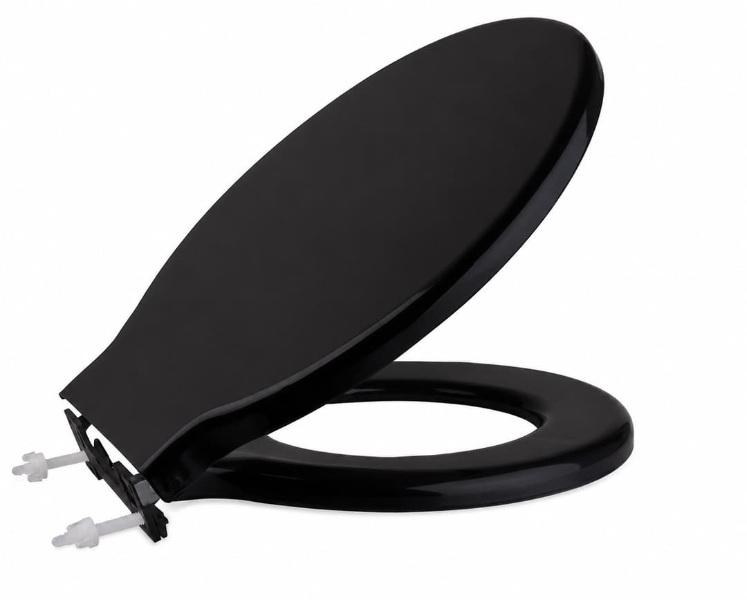 ASIENTO INOD. INYECTADO UNIVERSAL NEGRO "KLOSS"  *6*