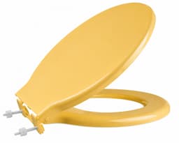 ASIENTO INOD. INYECTADO UNIVERSAL AMARILLO "KLOSS"  *6*