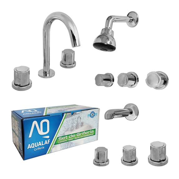 AKUMAL PLUS, SET DE BAÑO COMPLETO "AQUALAF 42000"