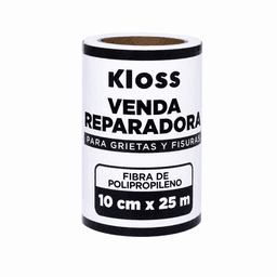 VENDA IMPERMEABILIZANTE 0.10 x 25 Mt "KLOSS"