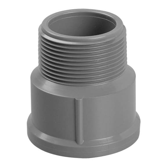 MANGUITO PVC ENCH. H ROSCA M ø 75 x 2 1/2 "KLOSS"  *120*