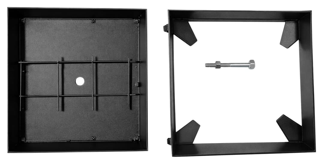 TAPA CHAPA P/CAMARA 50 × 50 REFORZADA  " KLOSS"