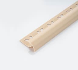 PERFIL PVC 9mm x 2,44 Mt BEIGE "KLOSS"  (10)
