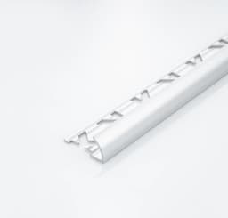 PERFIL ALUM. RONDO 10mm x 2,5 Mt NAT "KLOSS"  (5)

