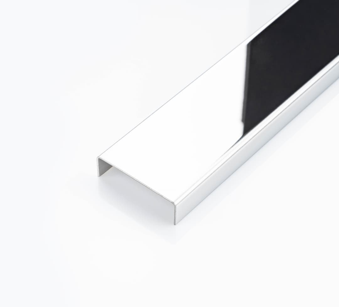 PERFIL AC. INOX. LIST. IMPERIAL 30mm x 2,2 Mt "KLOSS"  (5)