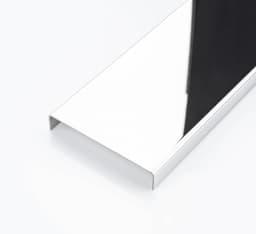 PERFIL AC. INOX. LIST. SUPREMO 50mm x 2,2 Mt "KLOSS"  (5)