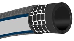 MANGUERA TRENZADA 5HILOS ø 1 x 25 Mt "KLOSS"