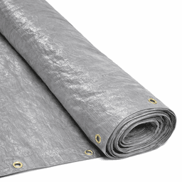 RAFIA CUBRECERCO GRIS C/OJAL 1.40 x 50 Mt "KLOSS"